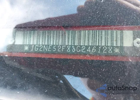 2003 Pontiac Grand Am Se из США, поврежденный, VIN 1G2NE52F83C246128